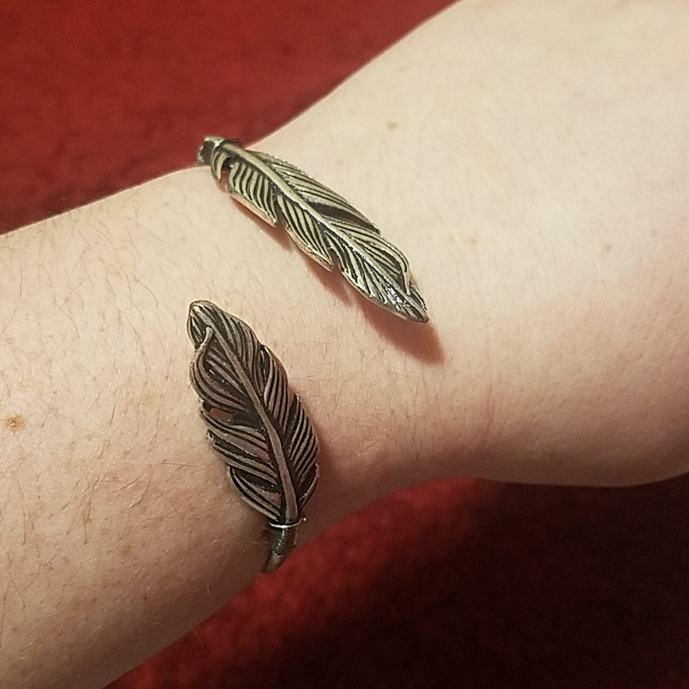 Silver Leaf bracelet